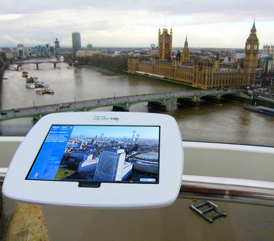 Tablet tour guides take to the sky on the London Eye
